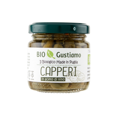 Capres au vinaigre - Bio Gustiamo - 100g